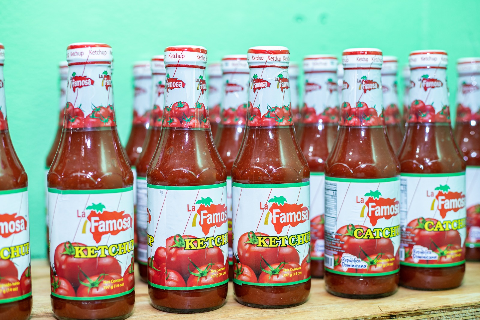 bouteille ketchup famosa